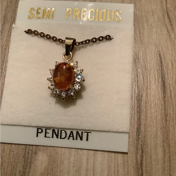 TLC Amber halo pendant - Picture 4 of 12